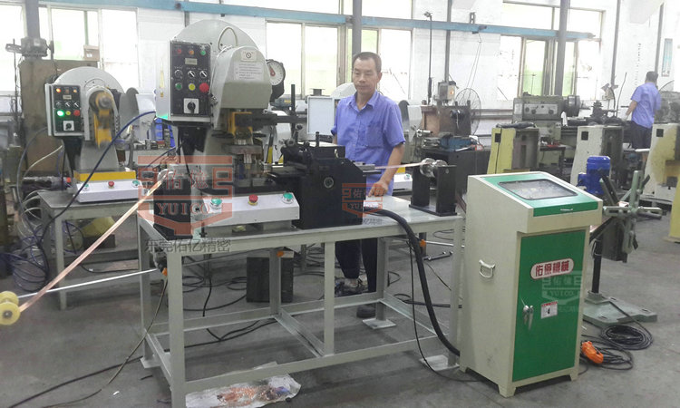 精密5噸臺(tái)式桌上沖床配伺服送料機(jī)放料架收料機(jī)